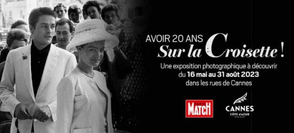 «Paris Match» : exposition photo «Cannes fait le mur - Avoir 20 ans sur la Croisette !» du 16 mai au 31 août 2023