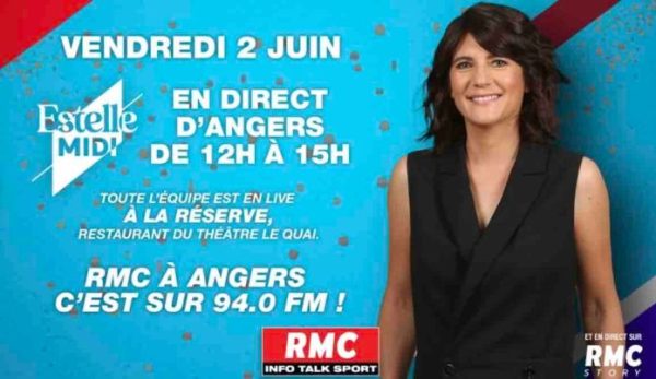 RMC/ RMC Story : «Estelle Midi» en direct d’Angers vendredi 2 juin