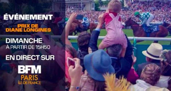BFM Paris IDF : le Prix de Diane Longines en direct le dimanche 18 juin