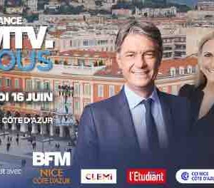 BFMTV: Alain Marschall et Laurie Canac à la rencontre des Niçois le vendredi 16 juin