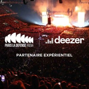 Deezer et Paris La Défense Arena signent un partenariat de 3 ans