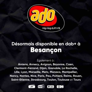 Les radios Ado et OÜI FM arrivent en DAB+ à Besançon