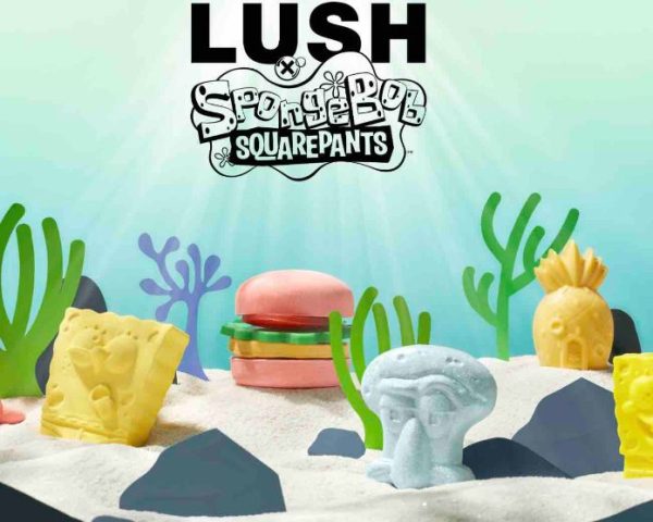 Lush : nouvelle collaboration avec la licence «Bob l’éponge»