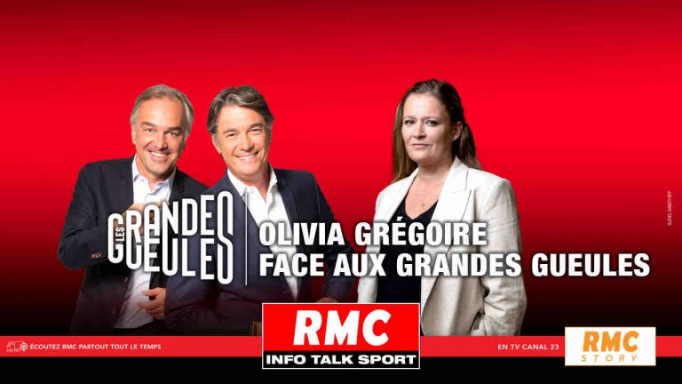 RMC/ RMC Story : Olivia Grégoire invitée spéciale des «Grandes Gueules» ce vendredi