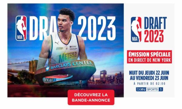 beIN SPORTS : la Draft NBA 2023 en direct et en exclusivité dans la nuit du 22 au 23 juin