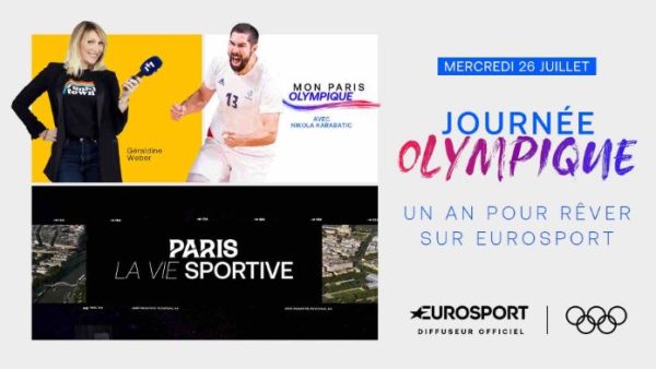 Eurosport : un an avant les Jeux Olympiques de Paris 2024, Eurosport déploie le tapis rouge avec une journée spéciale le mercredi 26 juillet