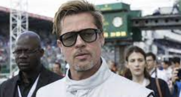 L’acteur américain Brad Pitt, star du paddock ce week-end à Silverstone à l’occasion du Grand Prix de Grande-Bretagne de Formule 1