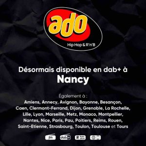 Les radios Ado et OÜI FM arrivent en Dab+ à Nancy