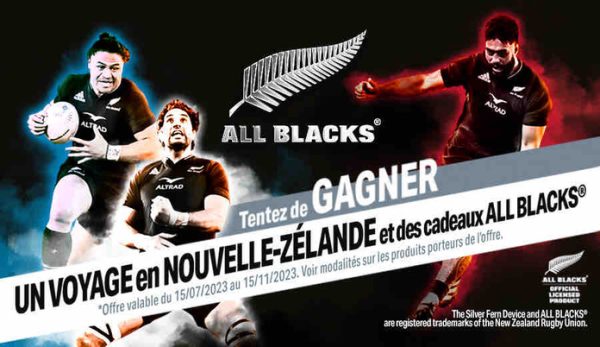 TF1 Licensing: les All Blacks sur tous les terrains