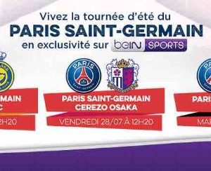 beIN SPORTS diffusera les 3 matchs du Paris Saint-Germain lors du Japon Tour 2023