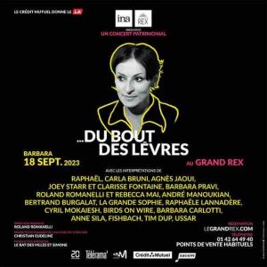 INA : «… Du bout des lèvres», un concert patrimonial pour célébrer Barbara en musique et en images
