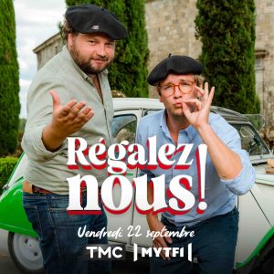 TMC lance sa nouvelle émission «Régalez-nous!» avec Arthur Edange et Vincent Bernard-Comparat, vendredi 22 septembre