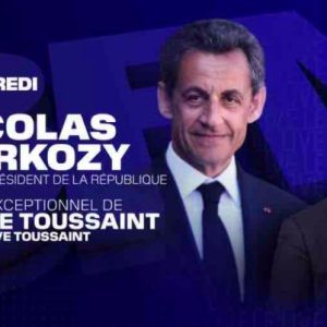 BFMTV : Nicolas Sarkozy invité du «Live Toussaint» ce mercredi