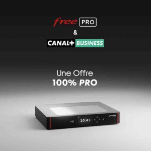Free Pro s’associe à CANAL+ pour proposer des offres TV adaptées à ses clients professionnels
