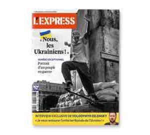 «L’Express» reçoit le Grand Prix des Médias CB News pour son numéro spécial : «Nous, les Ukrainiens !»