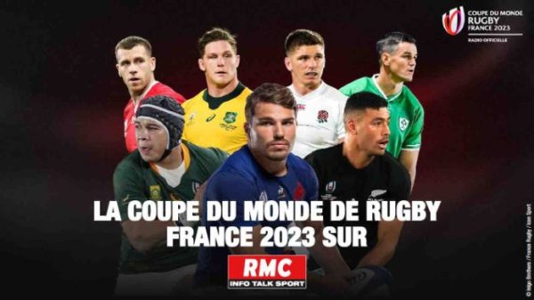 RMC, Radio Officielle en France de la Coupe du Monde de Rugby 2023