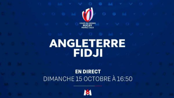 M6/ Coupe du Monde de Rugby 2023/ quarts de finale : Angleterre-Fidji dimanche 15 octobre