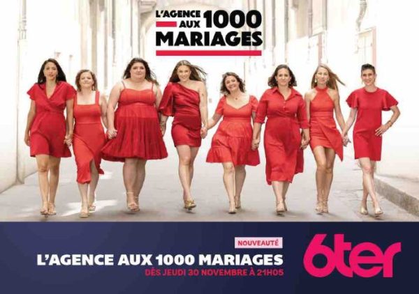 6ter : la nouvelle série-documentaire «L’agence aux 1.000 mariages» dès le 30 novembre
