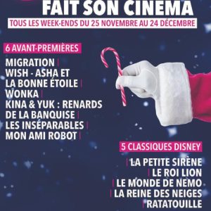 Le Père Noël fait son cinéma chez UGC