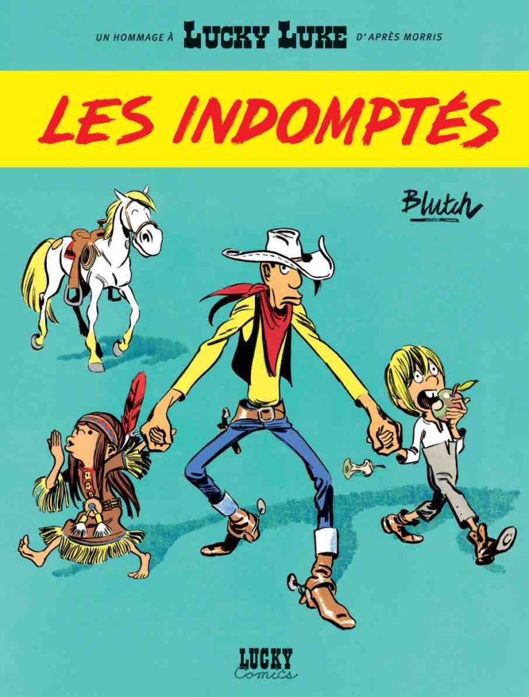 Lucky Luke revu par Blutch dans «Les Indomptés»