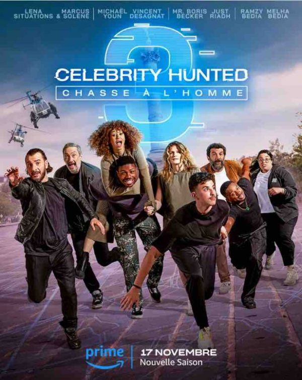 Prime Video: la troisième saison de la série Originale «Celebrity Hunted - Chasse à l’Homme» dès le 17 novembre