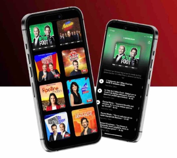 RMC/ podcasts : 31 millions d’écoutes en octobre 2023