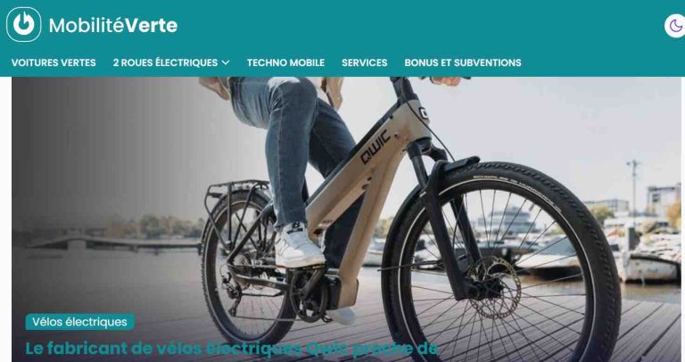 Webedia lance «Mobilité Verte» : son nouveau site dédié aux mobilités électriques et écologiques