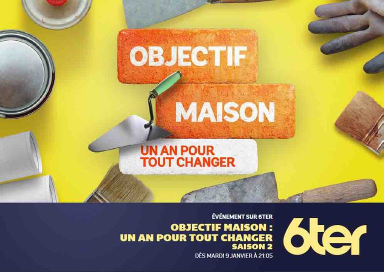6ter : «Objectif maison : un an pour tout changer», saison 2 inédite  dès le mardi 9 janvier à 21h05