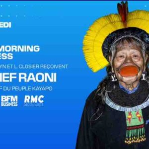 BFM Business : le chef Raoni invité de «Good Morning Business»
