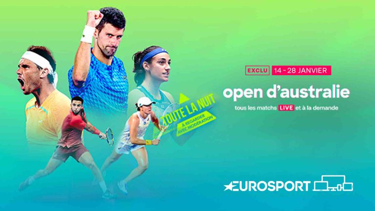 Eurosport/ Open d’Australie : en janvier, la saison tennis s’élance en exclusivité sur Eurosport