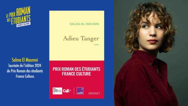 France Culture : Salma El Moumni, lauréate du Prix Roman des étudiants France Culture 2024 pour «Adieu Tanger»