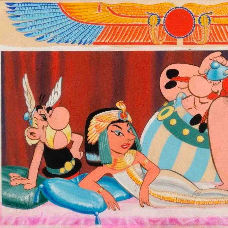 La maison d’enchères Million maintient la vente d’un dessin original d’Astérix malgré l’opposition de la fille d’Uderzo
