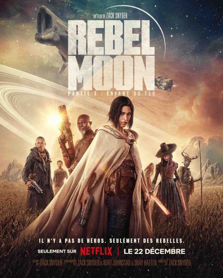 Netflix : «Rebel Moon», le nouveau film de science-fiction qui converge vers la mythique saga  «Star Wars»