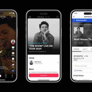 TikTok partenaire de Ticketmaster :  l’achat de billets de concerts accessible via l’application