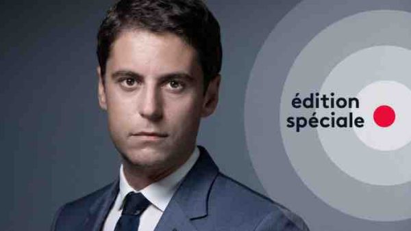 FTV/ discours de politique générale de Gabriel Attal: édition spéciale mardi 30 janvier en direct sur France 2, franceinfo canal 27 et france.tv