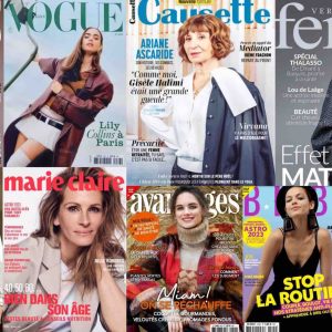 La presse féminine en haut du podium des catégories de magazines les plus vendues dans les Maisons de la presse