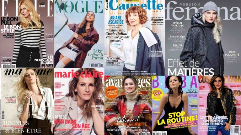 La presse féminine en haut du podium des catégories de magazines les plus vendues dans les Maisons de la presse