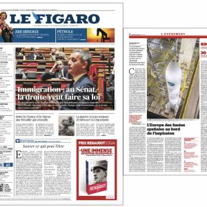 «Le Figaro» se dote d’une nouvelle identité graphique