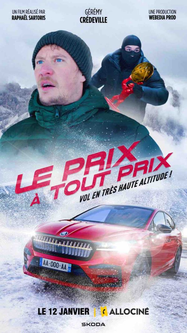 «Le prix à tout prix»: Skoda s’associe à AlloCiné pour produire un film de marque à l’occasion du festival de l’Alpe d’Huez