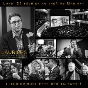 Les 29ème LAURIERS DE L’AUDIOVISUEL le lundi 26 février 2024