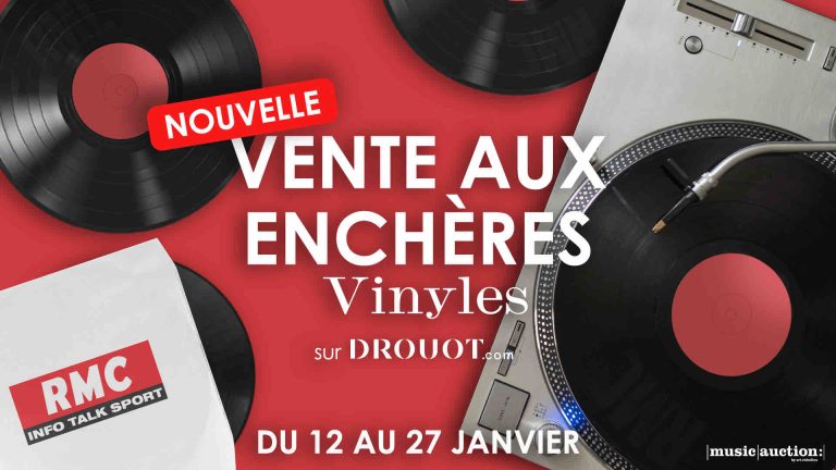 RMC : 2ème vente aux enchères de vinyles