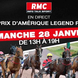 RMC en direct du Prix d’Amérique Legend Race 2024