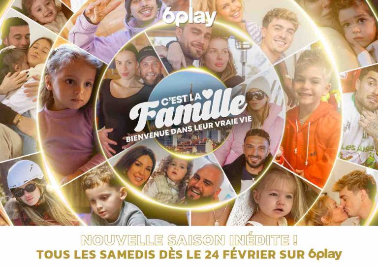 6Play : «C’est la famille» de retour dès le 24 février pour une nouvelle saison inédite