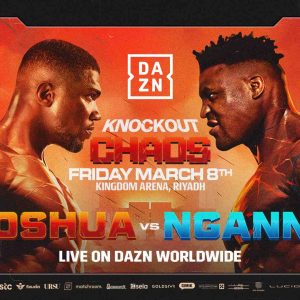 DAZN : «Knockout Chaos» en direct dans le monde entier le 8 mars