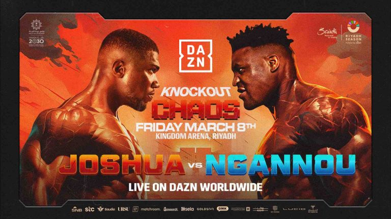 DAZN : «Knockout Chaos» en direct dans le monde entier le 8 mars