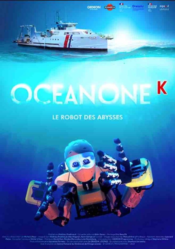 Gedeon Media Group : «OCEAN ONE K, Le robot des abysses» projeté dans l’auditorium de l’ambassade de France à Washington le 28 février