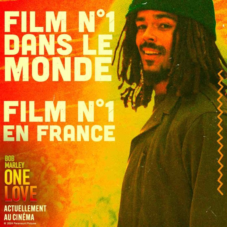 Paramount Pictures : «Bob Marley : One Love», 3ème démarrage de l’histoire pour un biopic  en France