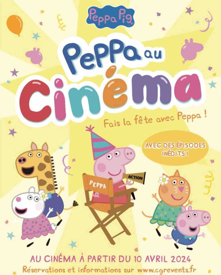 «Peppa Pig» au cinéma dès le 10 avril