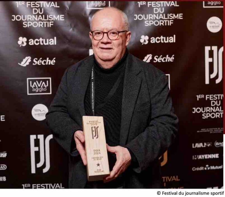 RMC : Jean Resseguié, journaliste RMC, remporte le prix «Grande voix du sport»