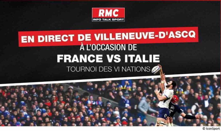 RMC en direct de Villeneuve-d’Ascq ce dimanche 25 février 2024 pour le Tournoi des Six Nation